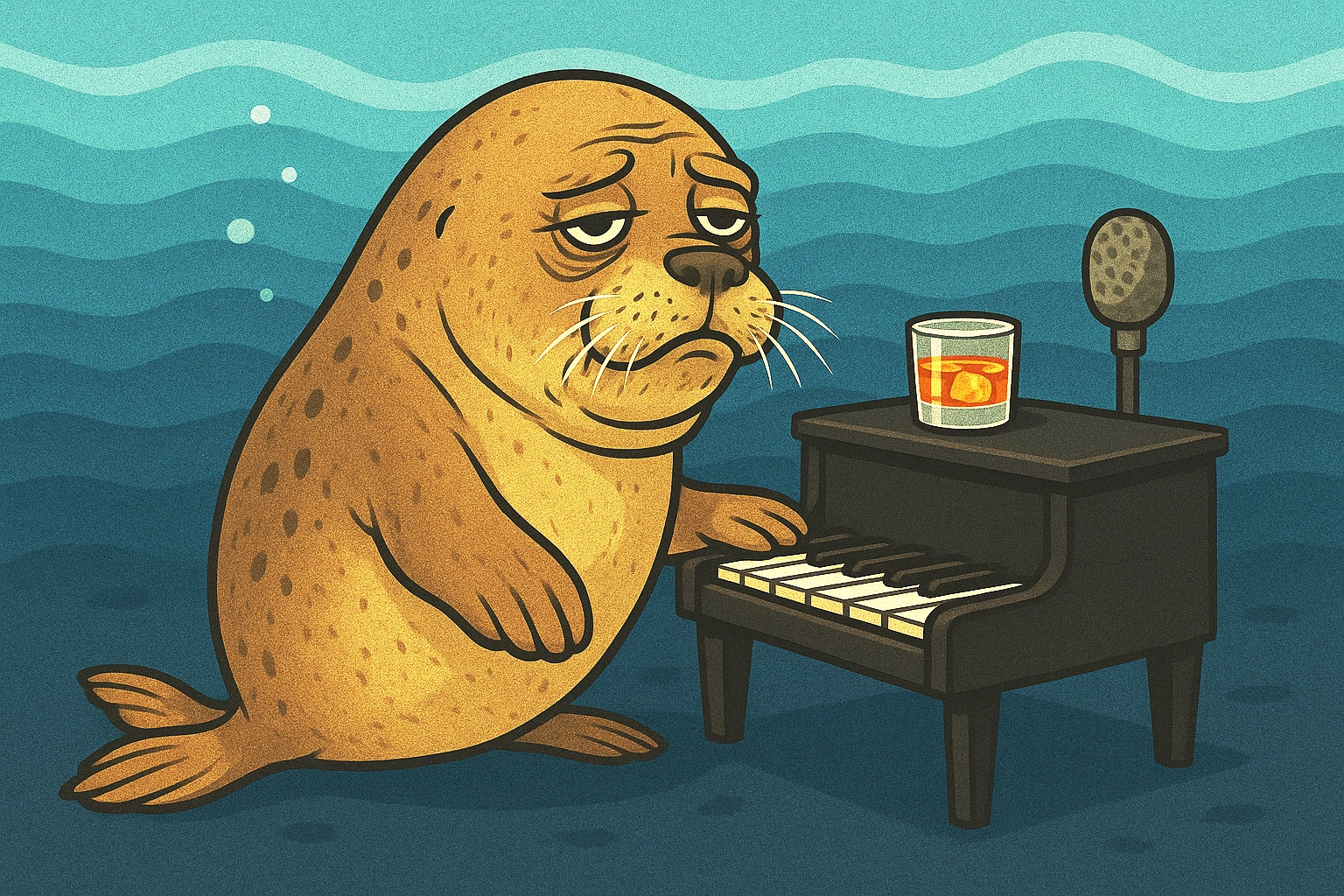 Richard, le phoque de l'Alaska